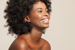 Beautiful African Woman Smiling