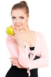 Foto: Girl with apple Girl with apple