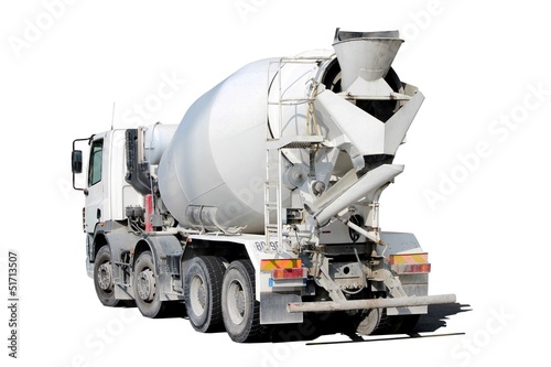Photo: Camion ' toupie ' malaxeur à béton Camion ' toupie ' malaxeur à béton