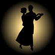 Slow ballroom dance