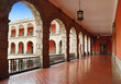 couloir du palais national de Mexico