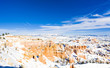 Photo: Bryce Canyon National Park in winter, Utah, USA Bryce Canyon National Park in winter, Utah, USA