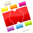9 Price Tags Sticker Angled