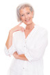 Smiling senior woman