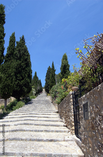Photo: Steps at Pollensa vert Steps at Pollensa vert