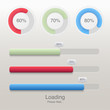 Collection of modern preloaders and progress loading bars