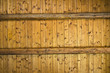 Wooden ceiling. 