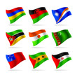 Set of world flags 13