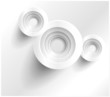 Vector circle Abstract web design bubble, vector