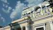 Архитектура, современное здание, скульптура, грифон