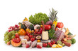 composition with groceries