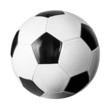 Soccer ball isolated on white with clipping path included