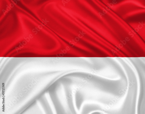Illustration: flag of Monaco flag of Monaco