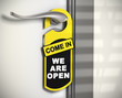Illustration: Open Sign Open Sign