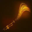 Music concept with Saxophone. EPS 10.