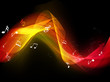 Abstract musical background.