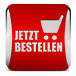Vektor: jetzt bestellen, button rot jetzt bestellen, button rot