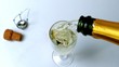 Video: Topping off a glass of champagne Topping off a glass of champagne