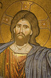 Palermo - Mosaic of Jesus Christ from Monreale cathedral.