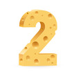 Vektor: Digit of cheese Digit of cheese
