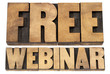 Photo: free webinar in wood type free webinar in wood type