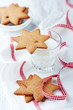 Photo: Gingerbread stars and a glass of milk Gingerbread stars and a glass of milk
