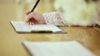 Video: Bride and Groom Signing Marriage contract Bride and Groom Signing Marriage contract