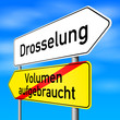 schild lr drosselung volumen ausgebraucht I