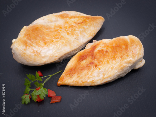 Photo: Grilled chicken breast Grilled chicken breast