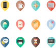flat icons