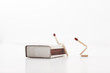 Matchsticks apologize
