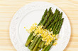 Foto: Asparagus dish with eggs Asparagus dish with eggs