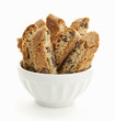Foto: Biscotti cookies in bowl Biscotti cookies in bowl