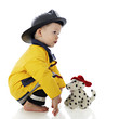 Photo: Fire Pup Faces Baby Fireman Fire Pup Faces Baby Fireman