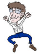 Man jump