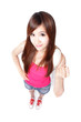 Photo: Teen girl smile cheerful Teen girl smile cheerful