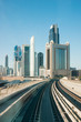 subway tracks metro in the united arab emirates
