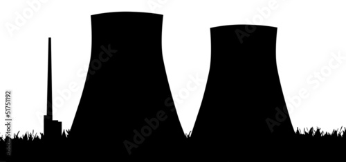 Vector: Atomkraftwerk Atomkraftwerk