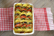 Tomaten-Zucchini-Auberginen-Kartoffelauflauf