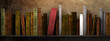 color composition with books 3d illustration
