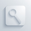 Vector light square icon. Eps10