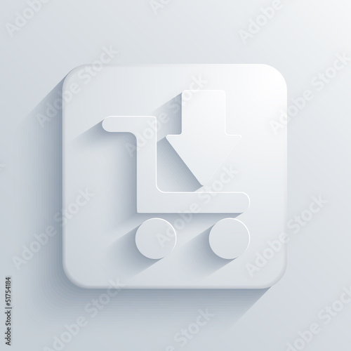 Vector: Vector light square icon. Eps10 Vector light square icon. Eps10