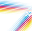 Abstract rainbow background