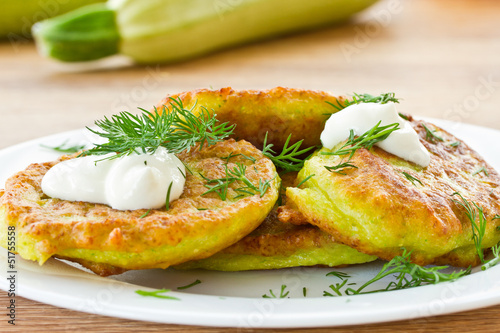 Photo: zucchini pancakes zucchini pancakes