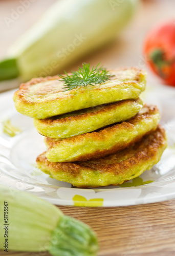 Photo: zucchini pancakes zucchini pancakes