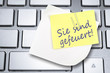 Sie sind gefeuert!