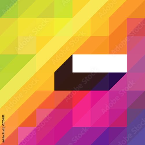 Vector: Colorful abstract background with diagonal shapes and space for Colorful abstract background with diagonal shapes and space for