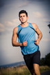Photo: jogging through the fields jogging through the fields