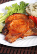 prepared pork chop