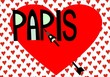 canvas print picture - Paris